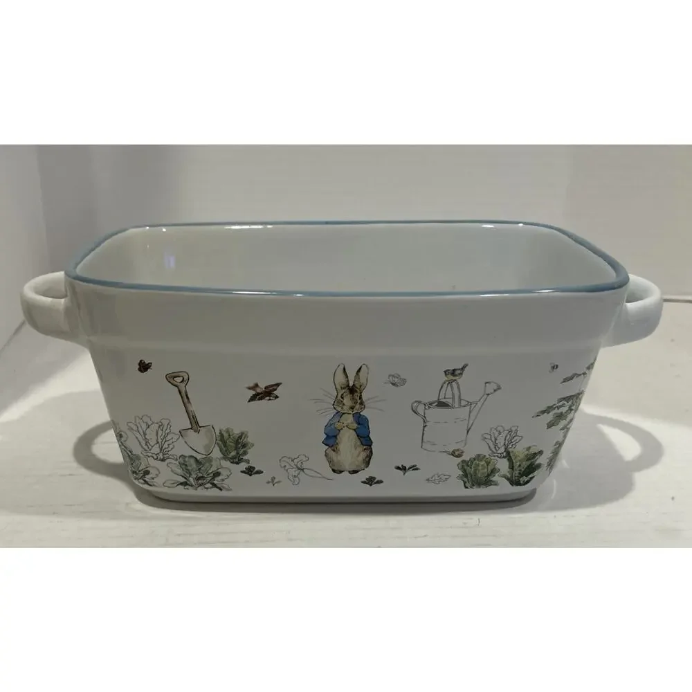 Beatrix Potter Peter Rabbit Easter Cake Loaf Pan Baking Dish Bunny New